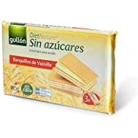Los mejores  - Gullón - Barquillos sin azúcar vainilla Diet Nature Pack de 3- 180g